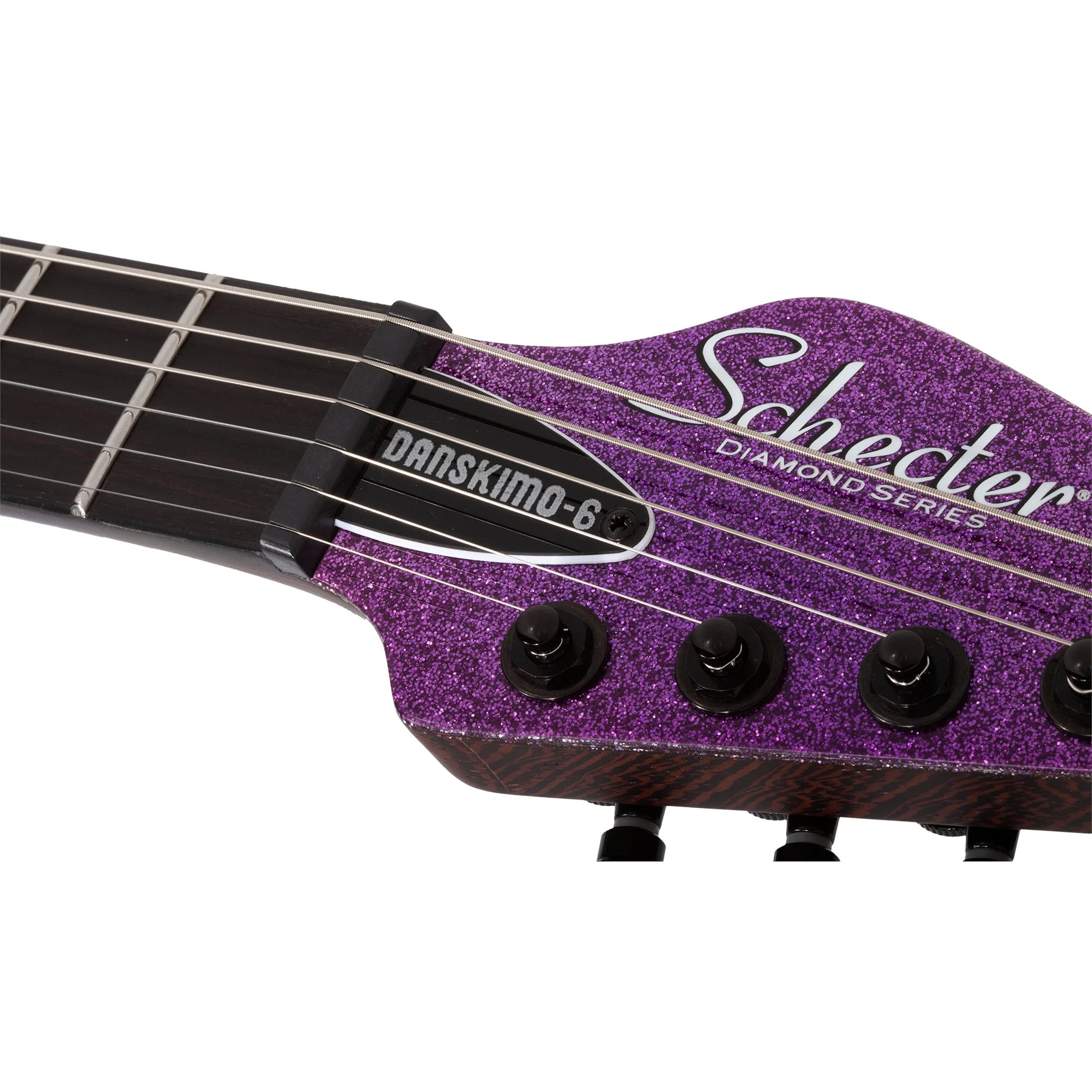 Schecter Signature Danskimo 6 in Purple Sparkle - Andertons Music Co.
